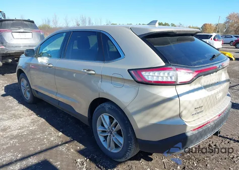 2017 Ford Edge Sel z USA, uszkodzony, nr VIN 2FMPK4J95HBC40132